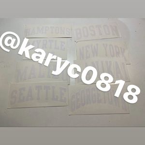 Brandy Melville Vinyl Stickers YOU CHOOSE